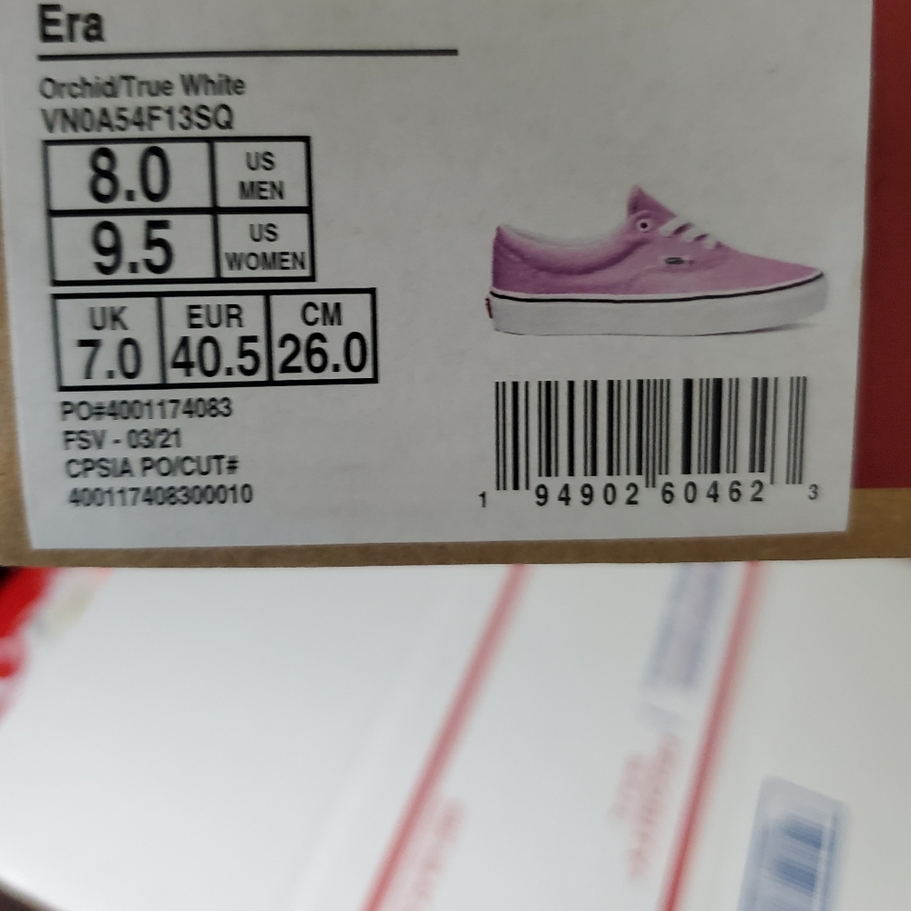 Vans Era Orchid true white (CL) - Picture 3 of 11